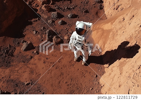 火星　宇宙飛行士 122811729