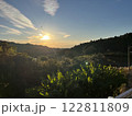 夕日の風景写真 122811809