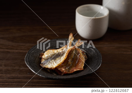 アジの炙り焼き 珍味のイメージ アジの炙り焼き 珍味のイメージ 122812087