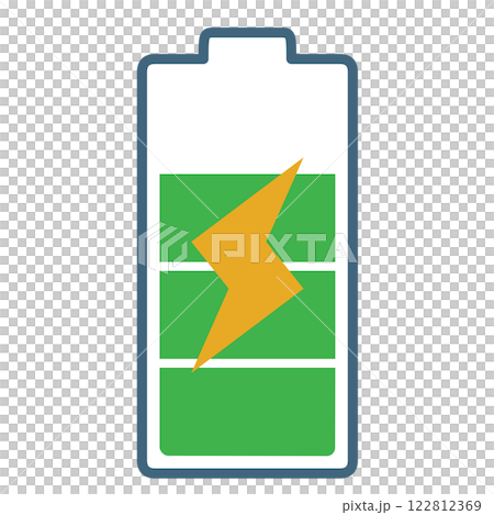 充電中のマークのイラスト 122812369