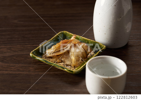 いわしの炙り焼き　珍味のイメージ 122812603