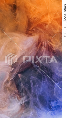 Paint cloud. Color smoke. Defocused yellow blue underwater vapor texture blend splash spreading creative abstract art background. Paint cloud. Color smoke. Defocused yellow blue underwater vapor texture blend splash spreading creative abstract art background. 122813689
