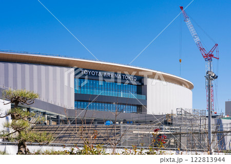 建設中のTOYOTA ARENA TOKYO(トヨタアリーナ東京) 建設中のTOYOTA ARENA TOKYO(トヨタアリーナ東京) 122813944