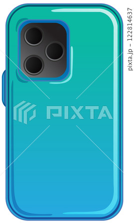 Modern Smartphone with Triple Camera Design 122814637