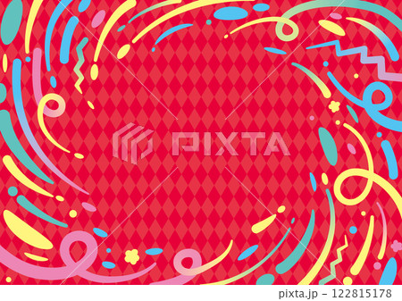 元気のある渦風のフレーム A 122815178