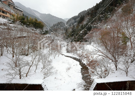 雪が降った祖谷　徳島 122815848