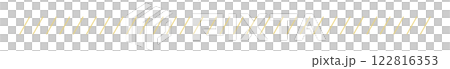 Hand-drawn gold-style diagonal lines - Simple and stylish horizontal dividers and partitions 122816353