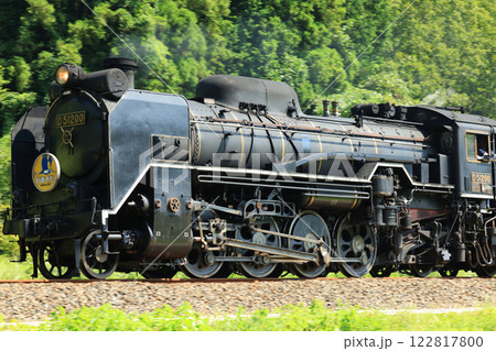 SLやまぐち号　D51　5442 122817800