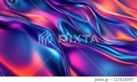 abstract background with fluid liquid mixing colors 122818097