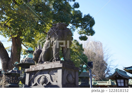 上野公園内にある上野東照宮 122818152