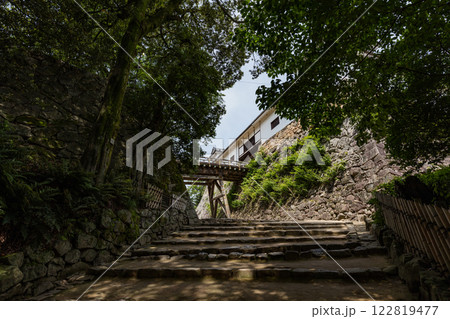 彦根城の表門山道 彦根城の表門山道 122819477