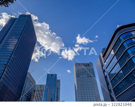 今しか見られない空　日本一の高さとなる Torch Tower 建設予定地 122821048