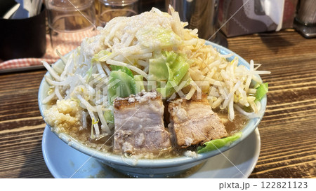 野菜マシの二郎系ラーメン 122821123