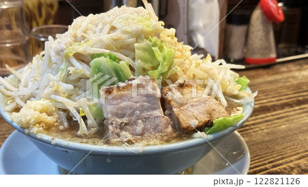 野菜マシの二郎系ラーメン 野菜マシの二郎系ラーメン 122821126