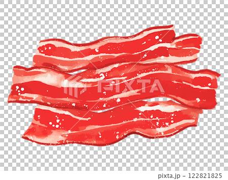 培根水彩插畫AI生成 培根水彩插畫AI生成 122821825