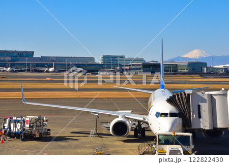 羽田空港　駐機場 122822430