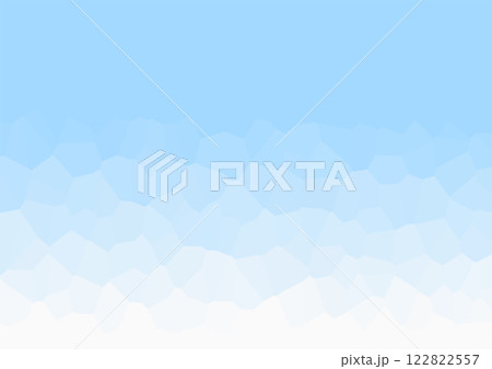 水色の質感ある背景（背景素材）　ギザギザ模様 122822557
