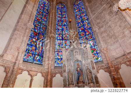 Basilica of Saint Mathurin, Larchant, seine-et-marne, France 122822774