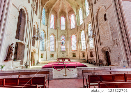 Basilica of Saint Mathurin, Larchant, seine-et-marne, France 122822791
