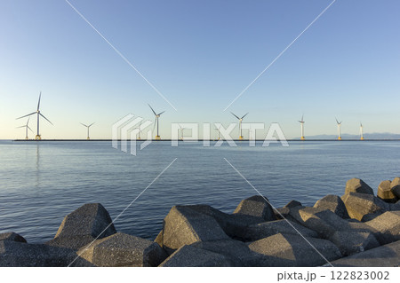 洋上風力発電、北防波堤 122823002