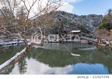 雪の虎渓山永保寺〈岐阜県多治見市〉 雪の虎渓山永保寺〈岐阜県多治見市〉 122825548