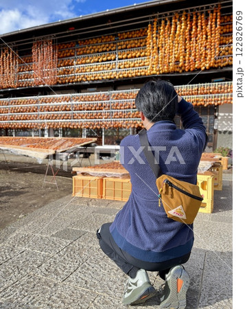 安保柿が美味しい岩波農園の素晴らしい風景 安保柿が美味しい岩波農園の素晴らしい風景 122826769