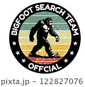 Bigfoot search team offical t-shirt design, bigfoot t-shirt design for adventure lovers Bigfoot search team offical t-shirt design, bigfoot t-shirt design for adventure lovers 122827076