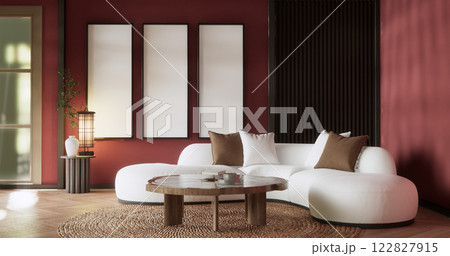 viva magenta color Living room muji minimal style viva magenta color Living room muji minimal style 122827915