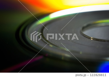 Compact disc close-up 122828811