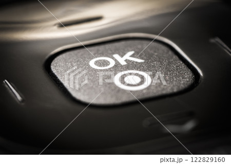 OK button on the remote 122829160