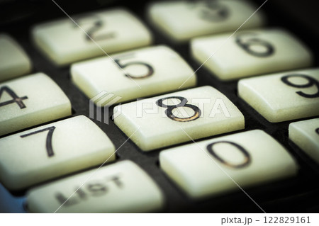 TV remote buttons 122829161