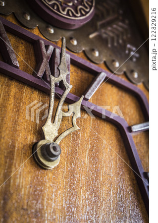 Old wooden clock Old wooden clock 122829216
