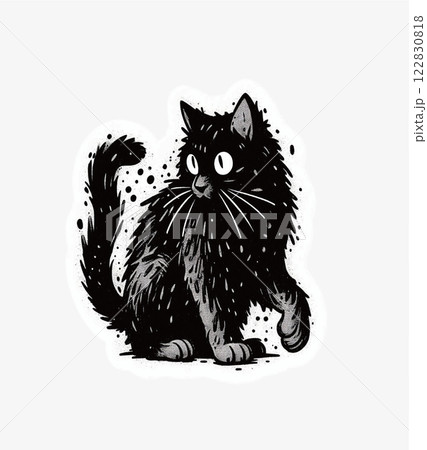 Sneaky Cat - こっそり悪さをする猫 122830818