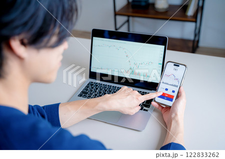 株取引イメージ 122833262