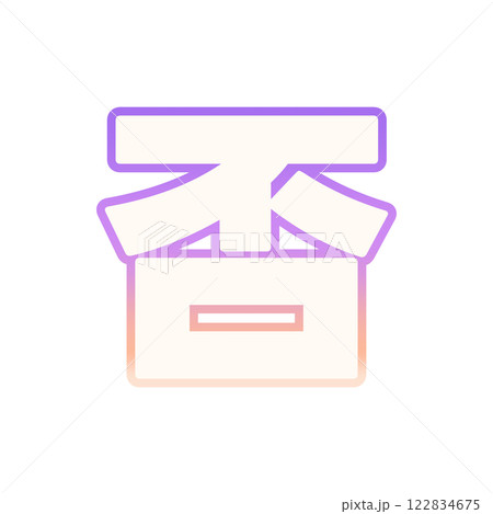 グラデーションな否 122834675