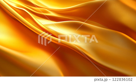 Gold fabric with a wave pattern. The fabric is very soft and looks very luxurious. The color of the fabric is very bright and stands out Gold fabric with a wave pattern. The fabric is very soft and looks very luxurious. The color of the fabric is very bright and stands out 122836102