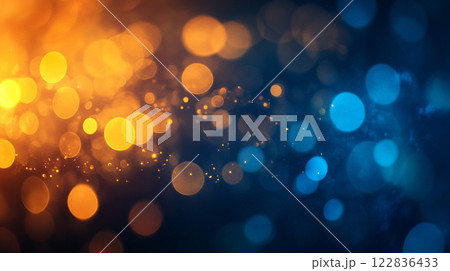 Colorful background with orange and blue circles. The circles are blurry and overlapping, creating a sense of movement and energy. Scene is vibrant and dynamic Colorful background with orange and blue circles. The circles are blurry and overlapping, creating a sense of movement and energy. Scene is vibrant and dynamic 122836433