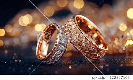 Elegant Wedding Rings Elegant Wedding Rings 122837162