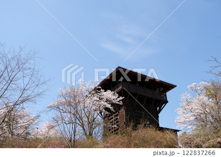 長野県安曇野市_長峰山展望台3_2024年4月 長野県安曇野市_長峰山展望台3_2024年4月 122837266