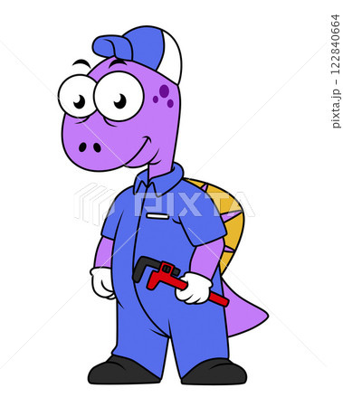 Illustration of a Spinosaurus plumber. 122840664