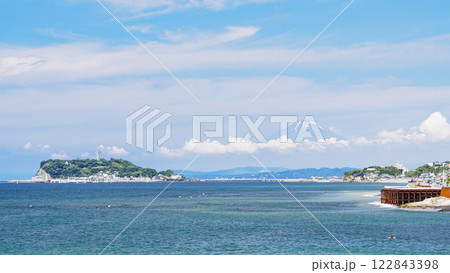 初夏の江ノ島 初夏の江ノ島 122843398