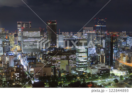 東京タワーから見た夜景 東京タワーから見た夜景 122844893