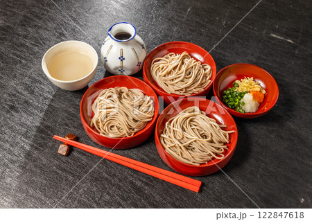 出雲そば　Izumo soba (traditional noodles from Izumo) 122847618