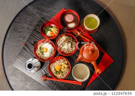 出雲そば　Izumo soba (traditional noodles from Izumo) 122847639