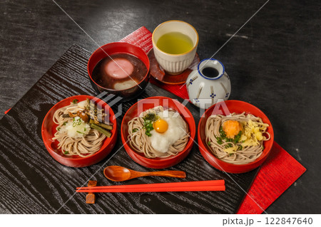 出雲そば　Izumo soba (traditional noodles from Izumo) 122847640