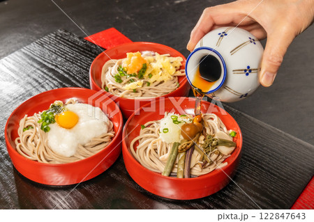 出雲そば　Izumo soba (traditional noodles from Izumo) 122847643