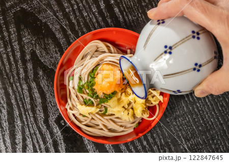 出雲そば　Izumo soba (traditional noodles from Izumo) 122847645