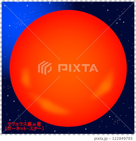 ケフェウス座μ星 122849783