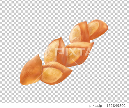 プレーンなエピのリアルな水彩イラスト 122849802