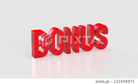Bonus for Reword for Job or Business concept 3d Rendering. Bonus for Reword for Job or Business concept 3d Rendering. 122849871